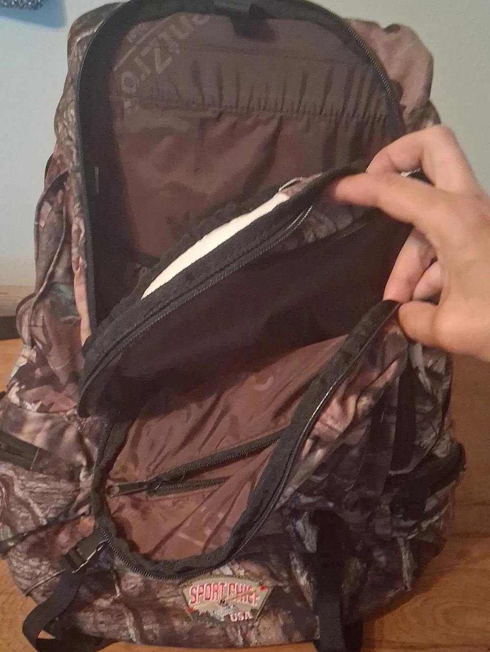 Sportchief Hiking Backpack Scent Zero Antimicrbial